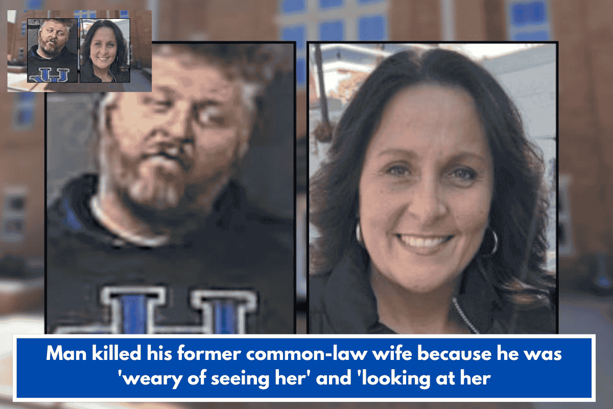 Man killed his former common-law wife because he was 'weary of seeing her' and 'looking at her