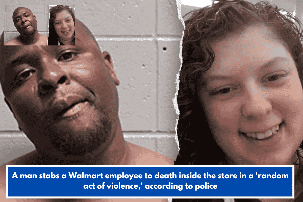 A man stabs a Walmart employee to death inside the store in a 'random act of violence,' according to police