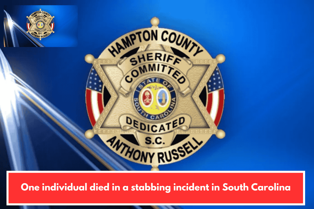 One individual died in a stabbing incident in South Carolina