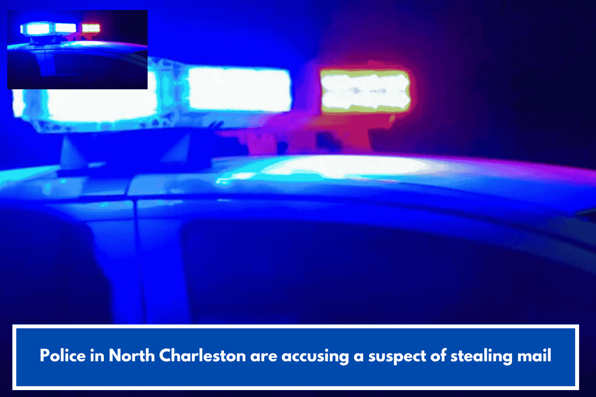 Police in North Charleston are accusing a suspect of stealing mail