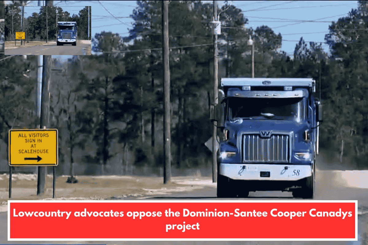 Lowcountry advocates oppose the Dominion-Santee Cooper Canadys project