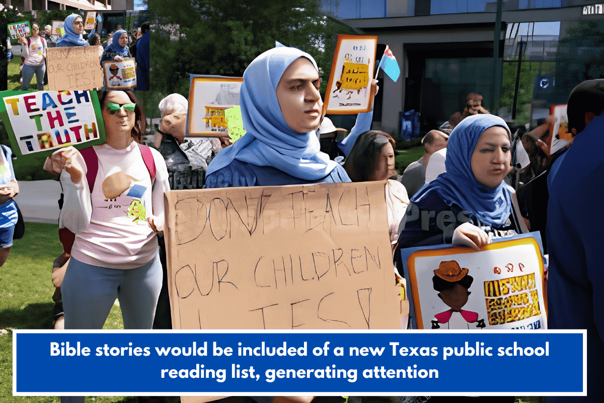 Bible stories would be included of a new Texas public school reading list, generating attention
