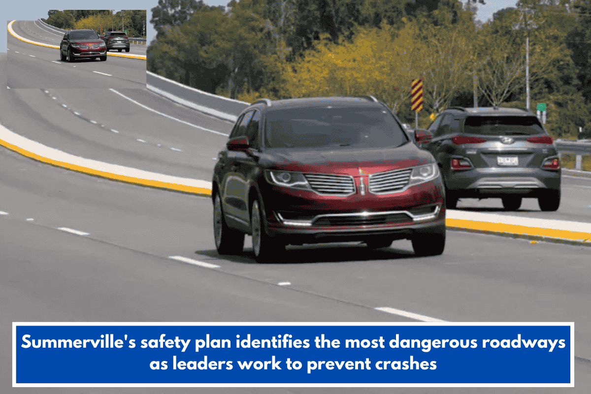 Summerville's safety plan identifies the most dangerous roadways as leaders work to prevent crashes