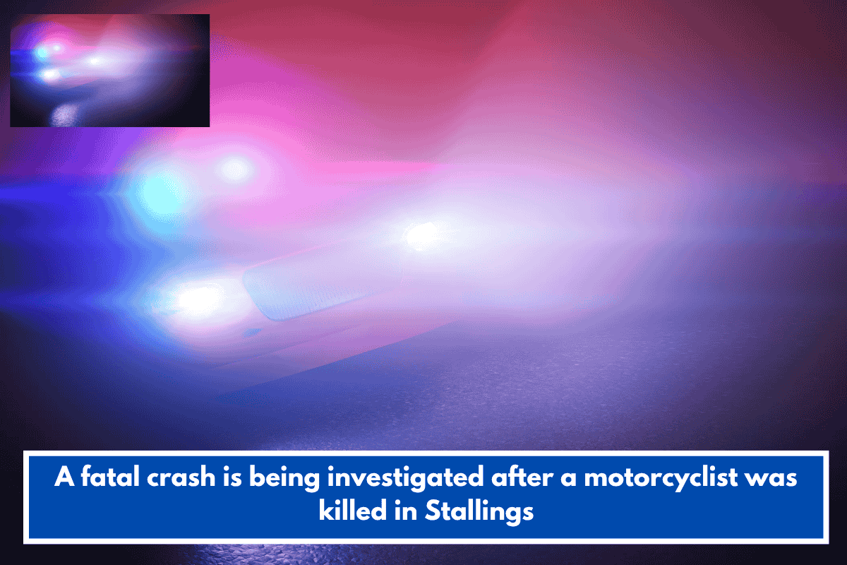 A fatal crash is being investigated after a motorcyclist was killed in Stallings