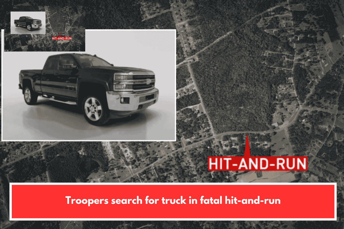 Troopers search for truck in fatal hit-and-run