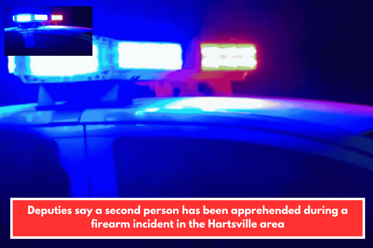 Deputies say a second person has been apprehended during a firearm incident in the Hartsville area