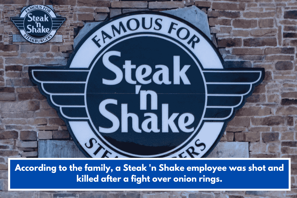 According to the family, a Steak 'n Shake employee was shot and killed after a fight over onion rings.