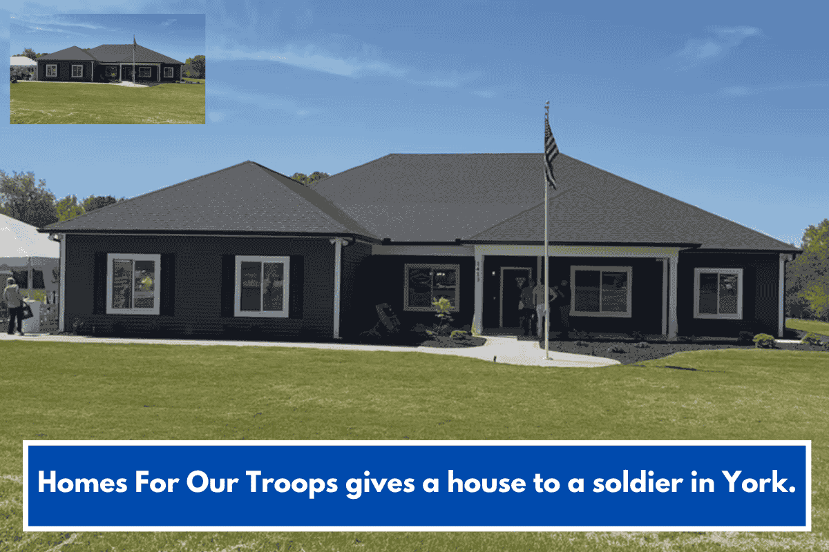 Homes For Our Troops gives a house to a soldier in York.