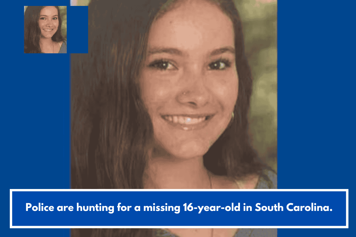 Police are hunting for a missing 16-year-old in South Carolina.