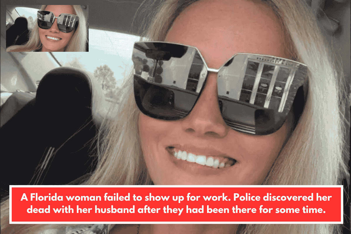 A Florida woman failed to show up for work. Police discovered her dead with her husband after they had been there for some time.