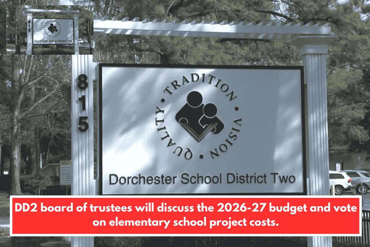 DD2 board of trustees will discuss the 2026-27 budget and vote on elementary school project costs.