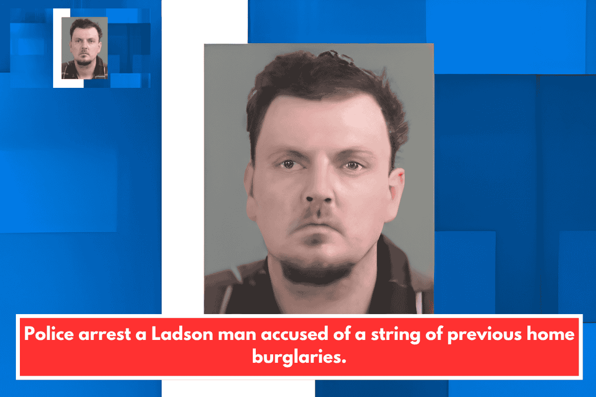 Police arrest a Ladson man accused of a string of previous home burglaries.