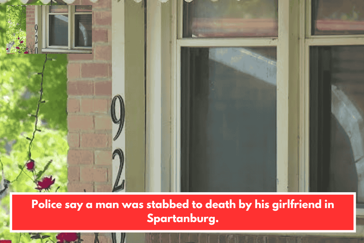 Police say a man was stabbed to death by his girlfriend in Spartanburg.