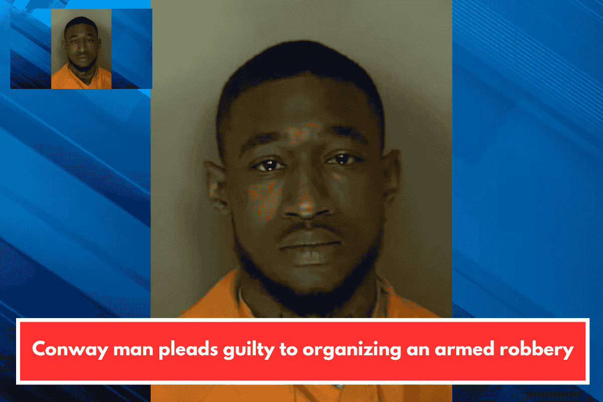 Conway man pleads guilty to organizing an armed robbery