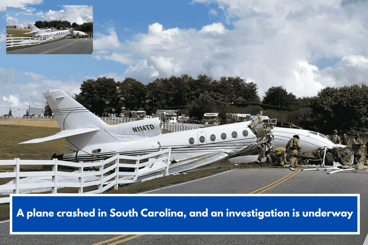 A plane crashed in South Carolina, and an investigation is underway