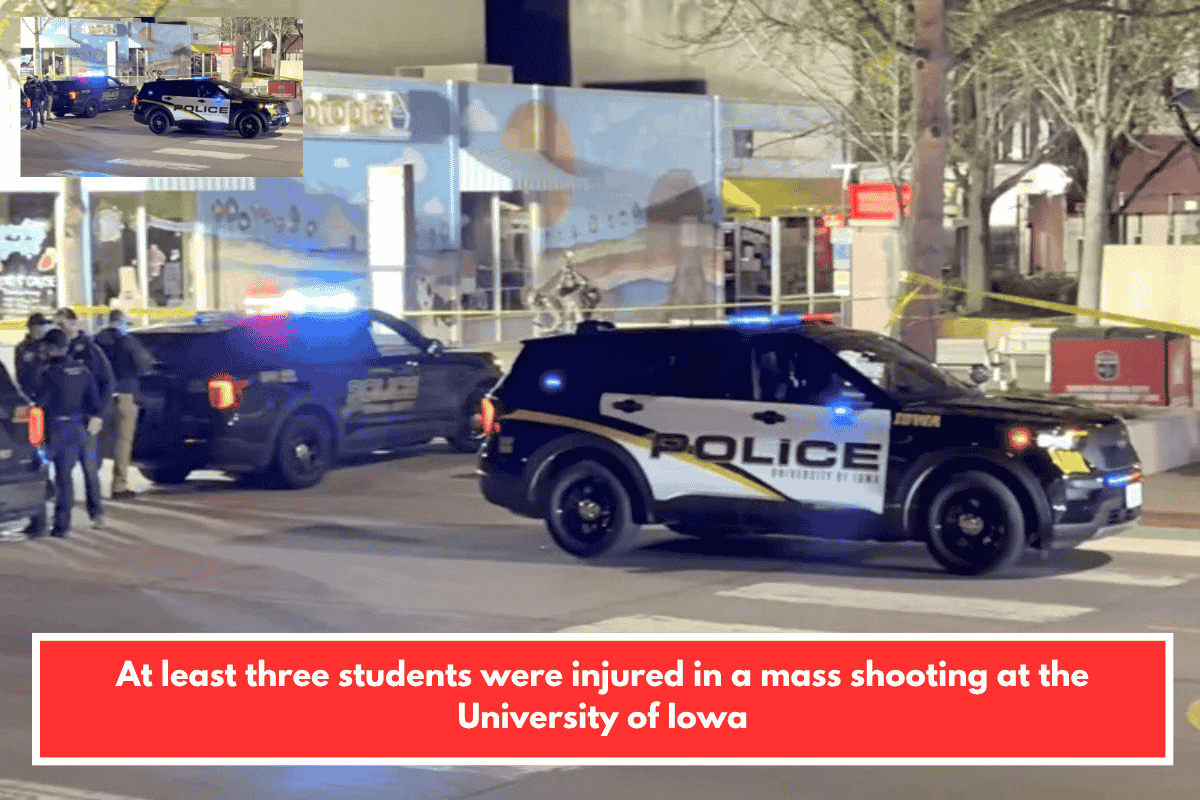 At least three students were injured in a mass shooting at the University of Iowa