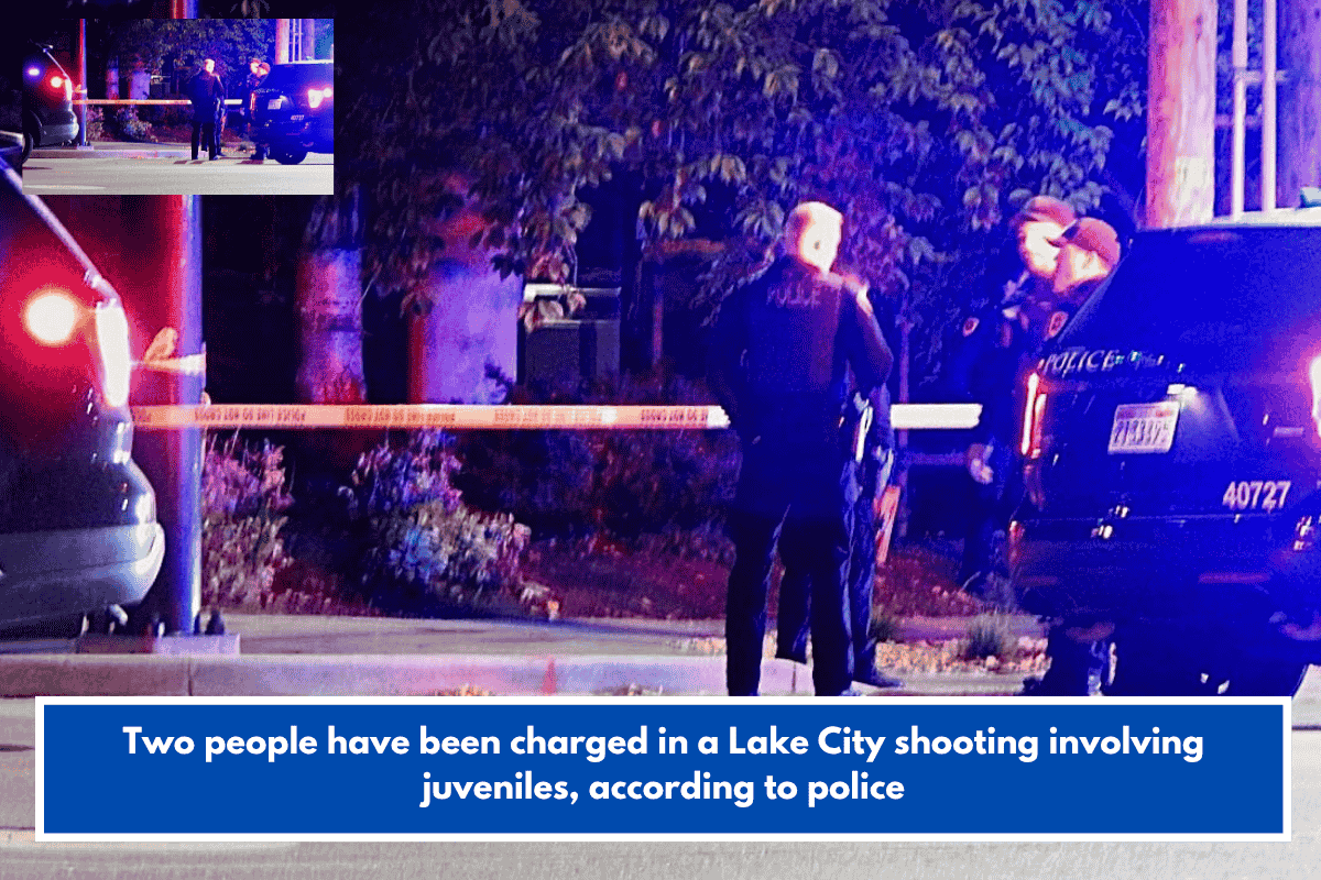 Two people have been charged in a Lake City shooting involving juveniles, according to police