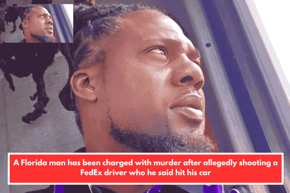 A Florida man has been charged with murder after allegedly shooting a FedEx driver who he said hit his car
