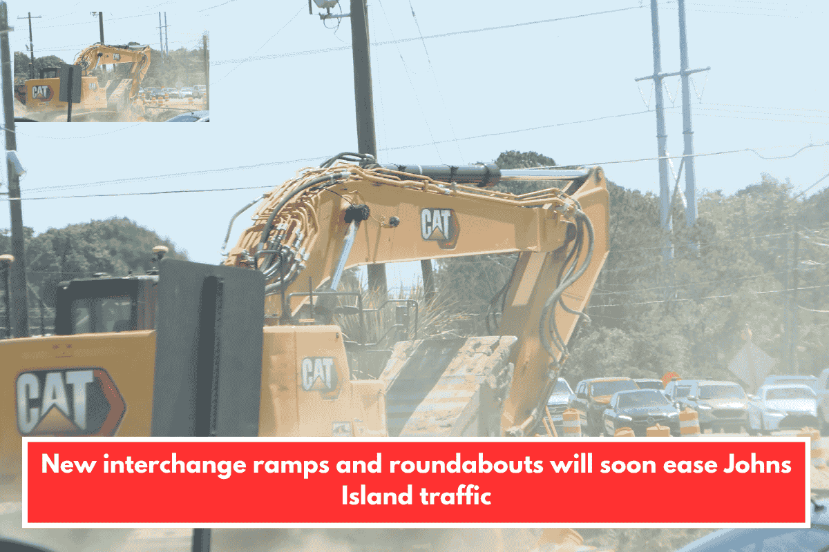 New interchange ramps and roundabouts will soon ease Johns Island traffic