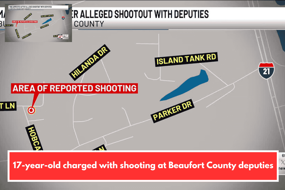 17-year-old accused of shooting at Beaufort County deputies