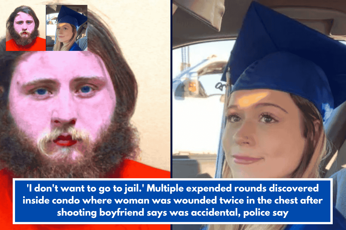 'I don't want to go to jail.' Multiple expended rounds discovered inside condo where woman was wounded twice in the chest after shooting boyfriend says was accidental, police say