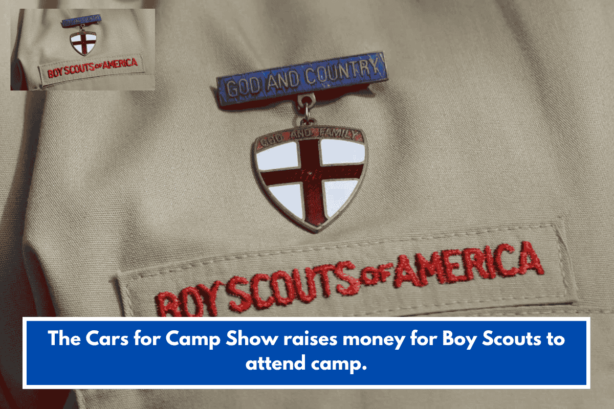 The Cars for Camp Show raises money for Boy Scouts to attend camp.