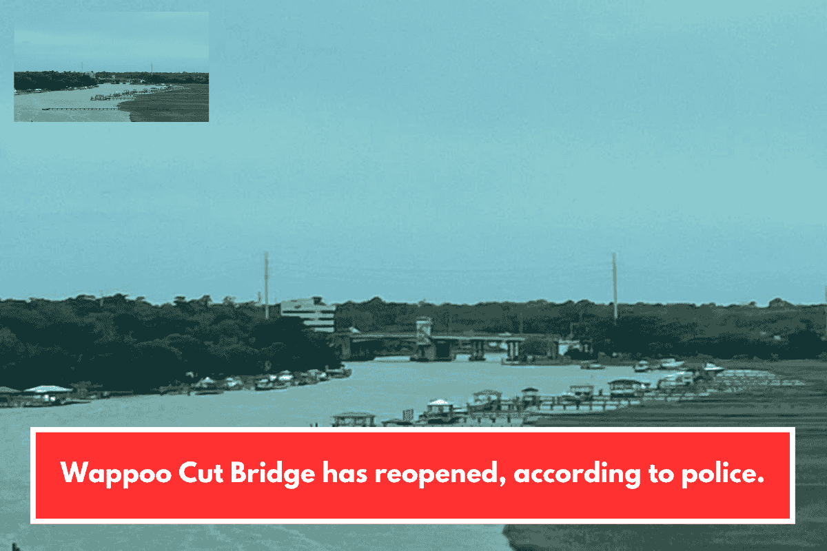 Wappoo Cut Bridge has reopened, according to police.