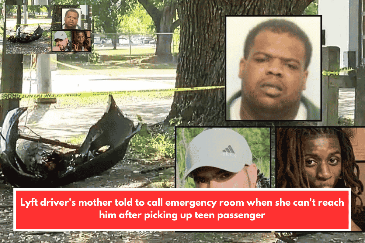 Lyft driver's mother told to call emergency room when she can't reach him after picking up teen passenger