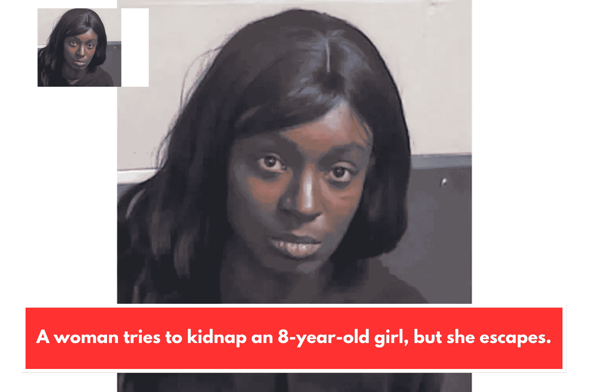 A woman tries to kidnap an 8-year-old girl, but she escapes.