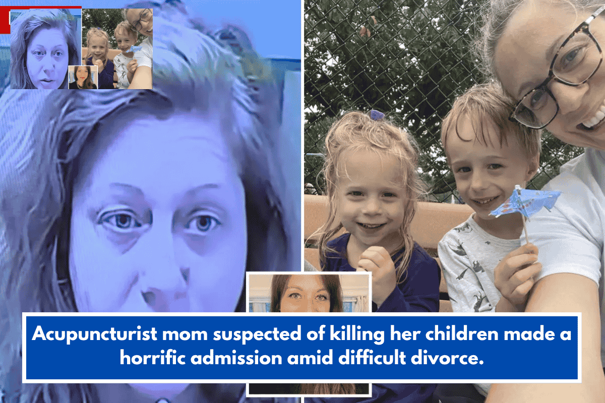 Acupuncturist mom suspected of killing her children made a horrific admission amid difficult divorce.