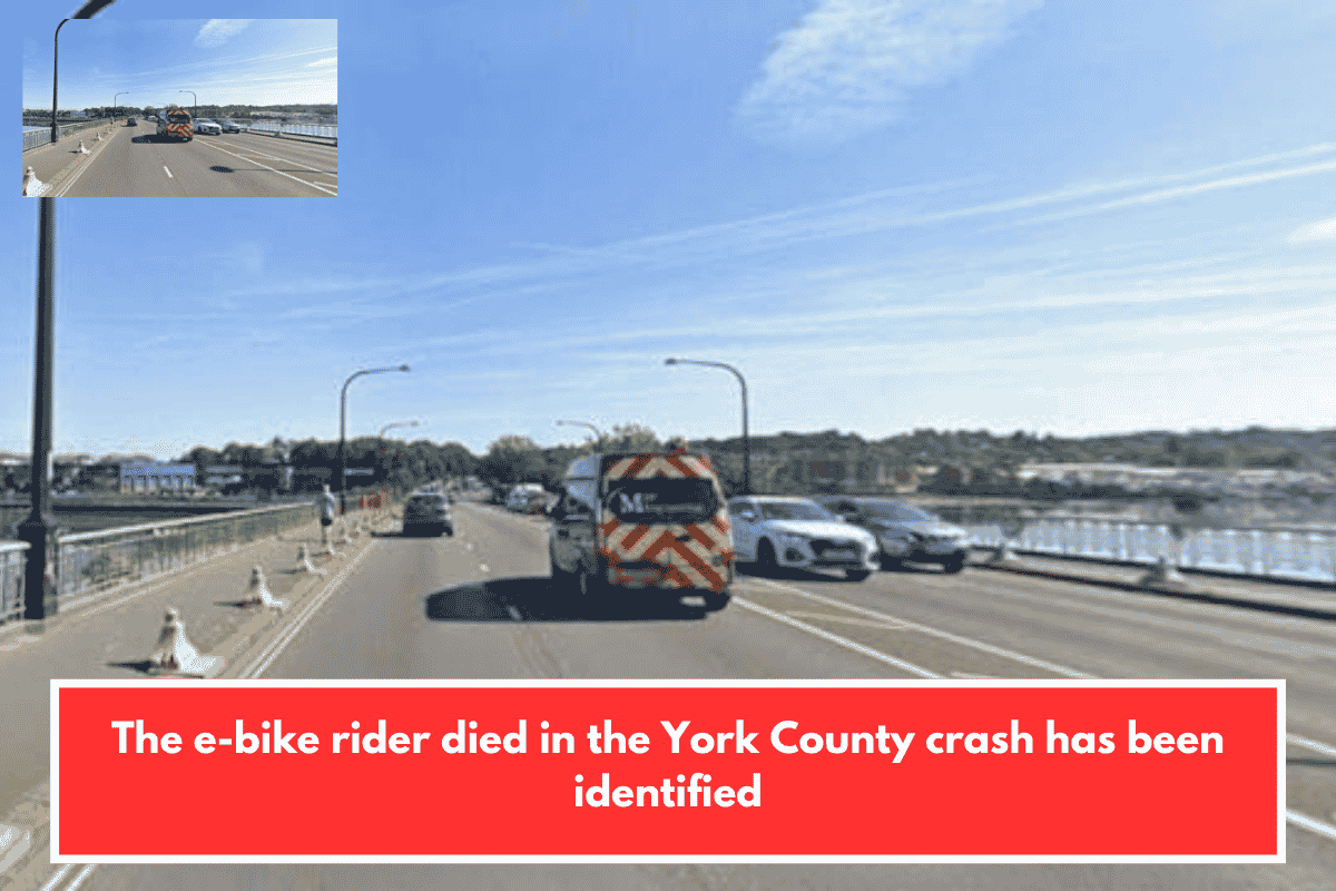 The e-bike rider died in the York County crash has been identified
