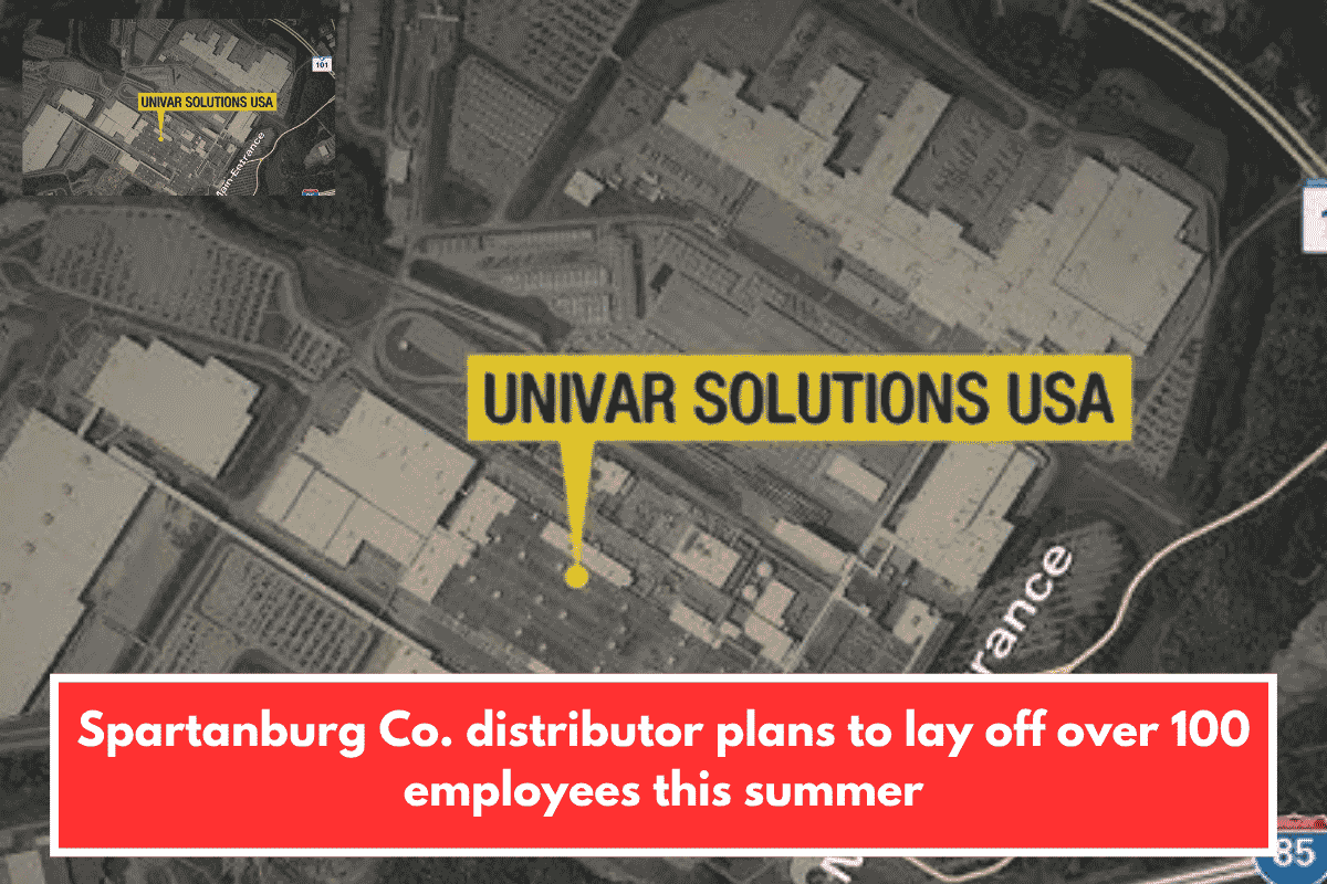 Spartanburg Co. distributor plans to lay off over 100 employees this summer