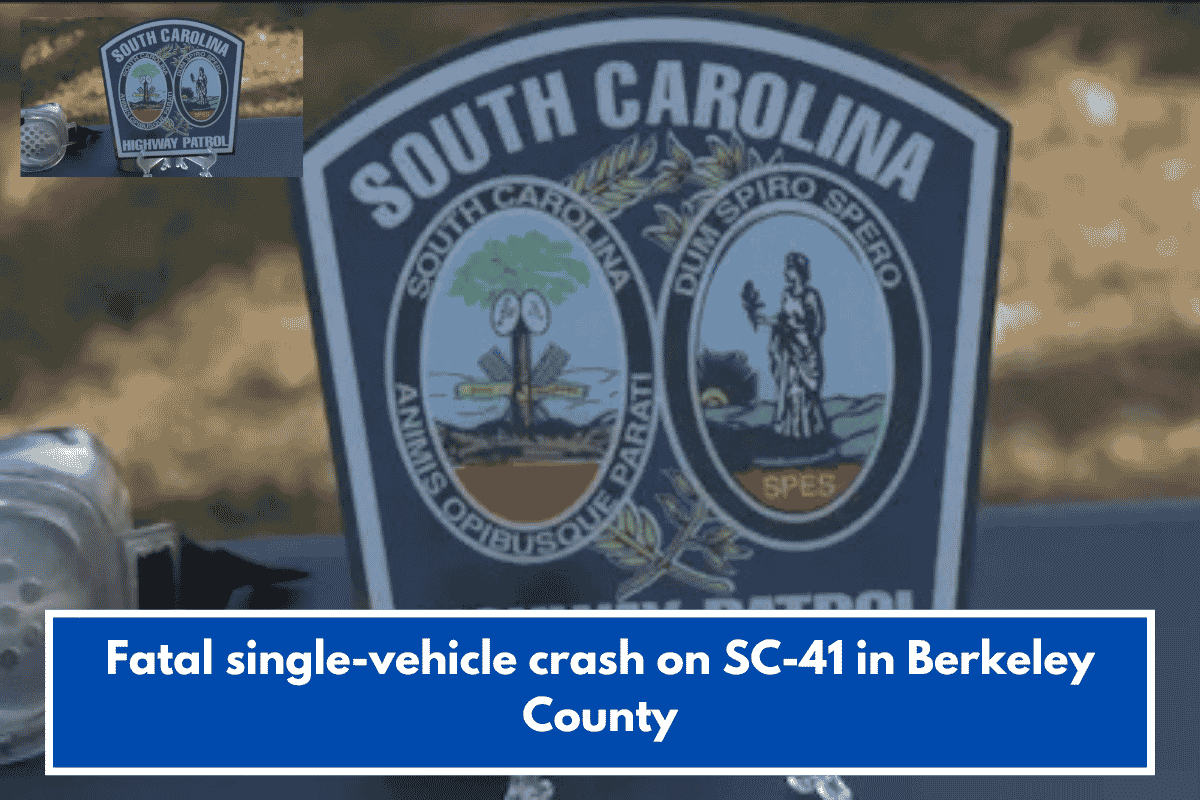 Fatal single-vehicle crash on SC-41 in Berkeley County