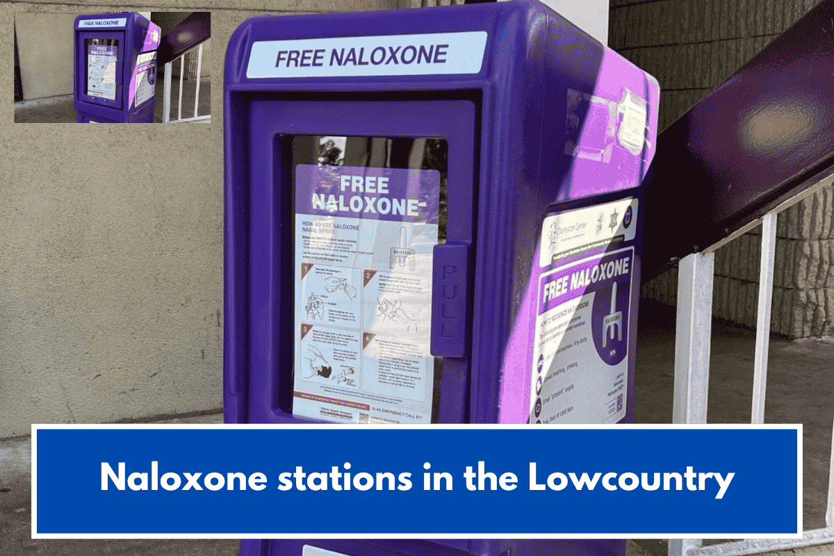 Naloxone stations in the Lowcountry