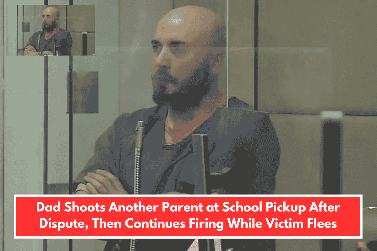 Dad Shoots Another Parent at School Pickup After Dispute, Then Continues Firing While Victim Flees