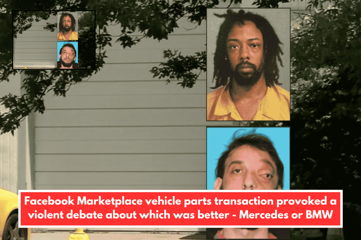 Facebook Marketplace vehicle parts transaction provoked a violent debate about which was better - Mercedes or BMW