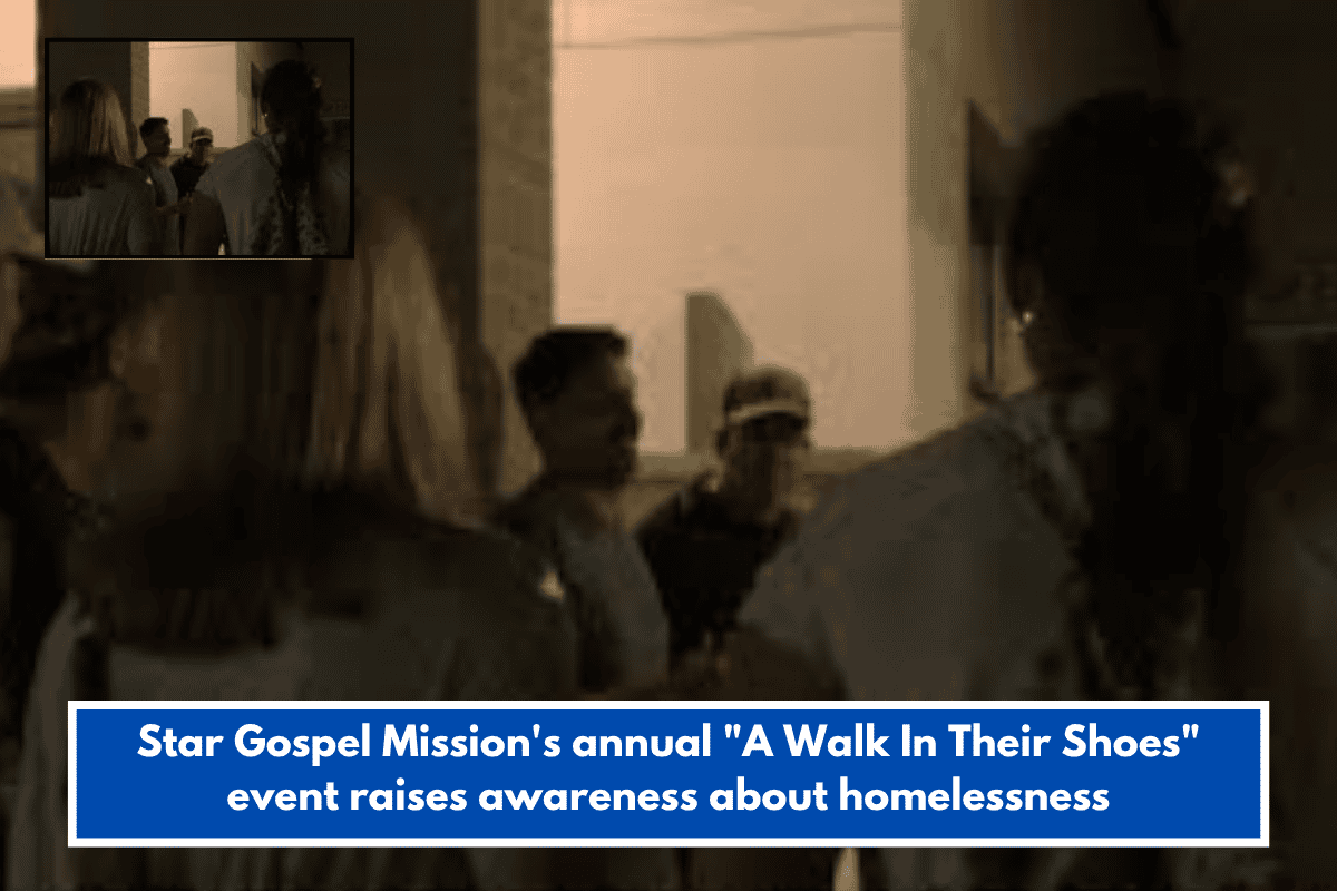 Star Gospel Mission's annual "A Walk In Their Shoes" event raises awareness about homelessness