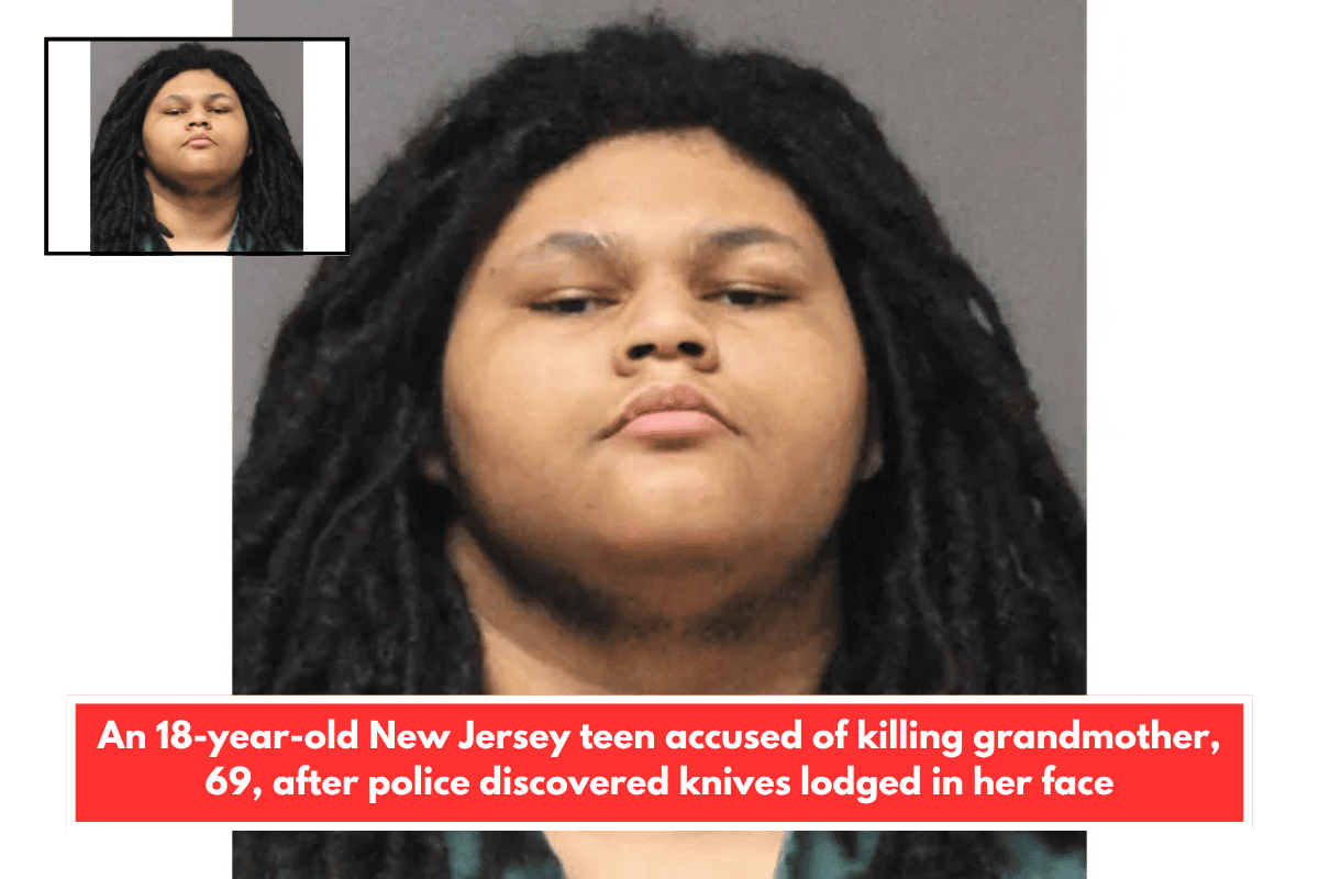 An 18-year-old New Jersey teen accused of killing grandmother, 69, after police discovered knives lodged in her face
