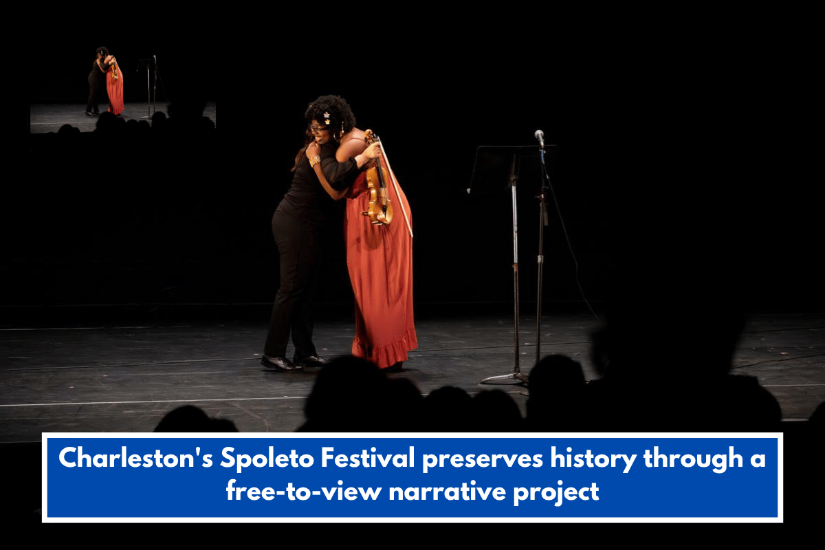 Charleston's Spoleto Festival preserves history through a free-to-view narrative project