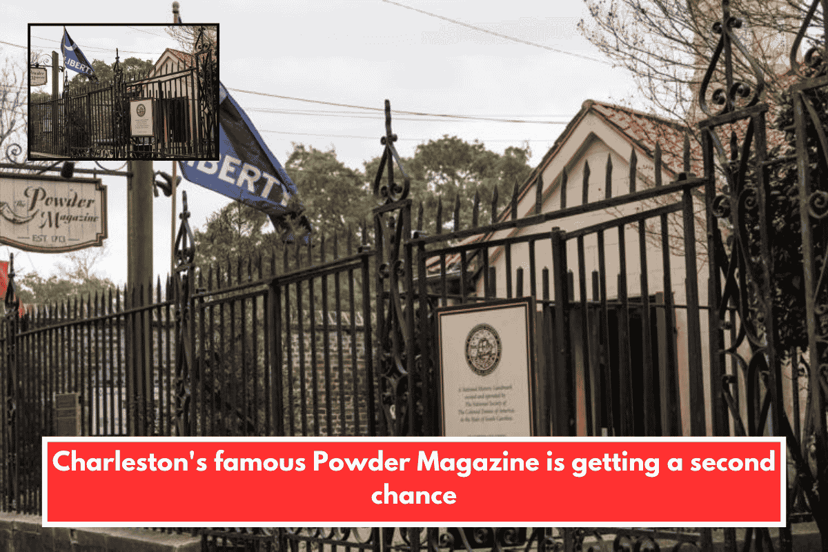 Charleston's famous Powder Magazine is getting a second chance