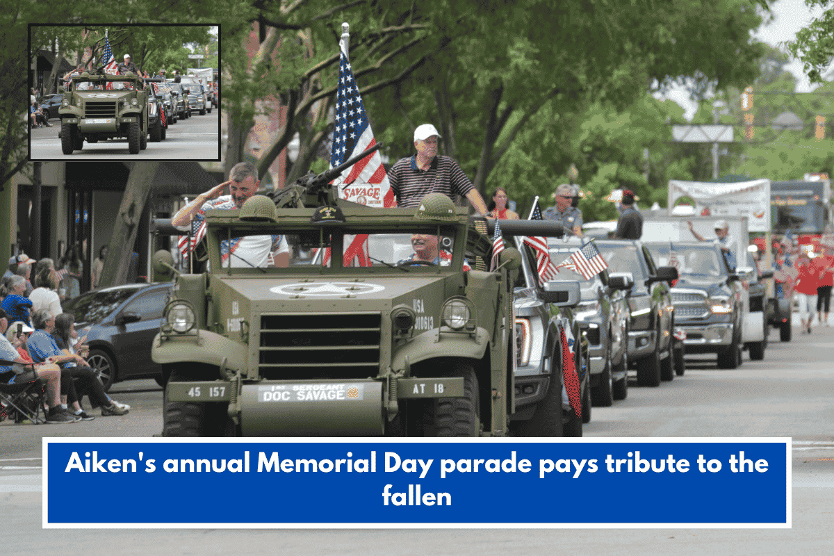 Aiken's annual Memorial Day parade pays tribute to the fallen