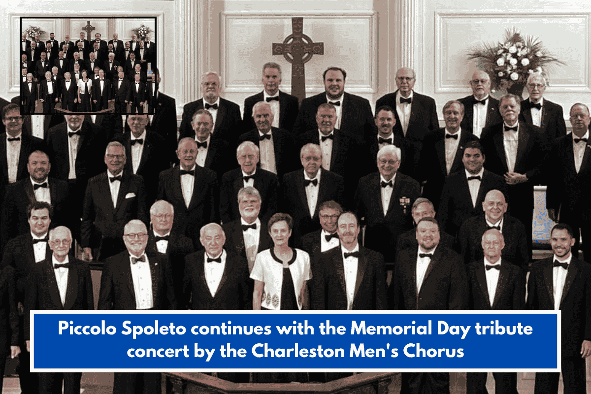 Piccolo Spoleto continues with the Memorial Day tribute concert by the Charleston Men's Chorus