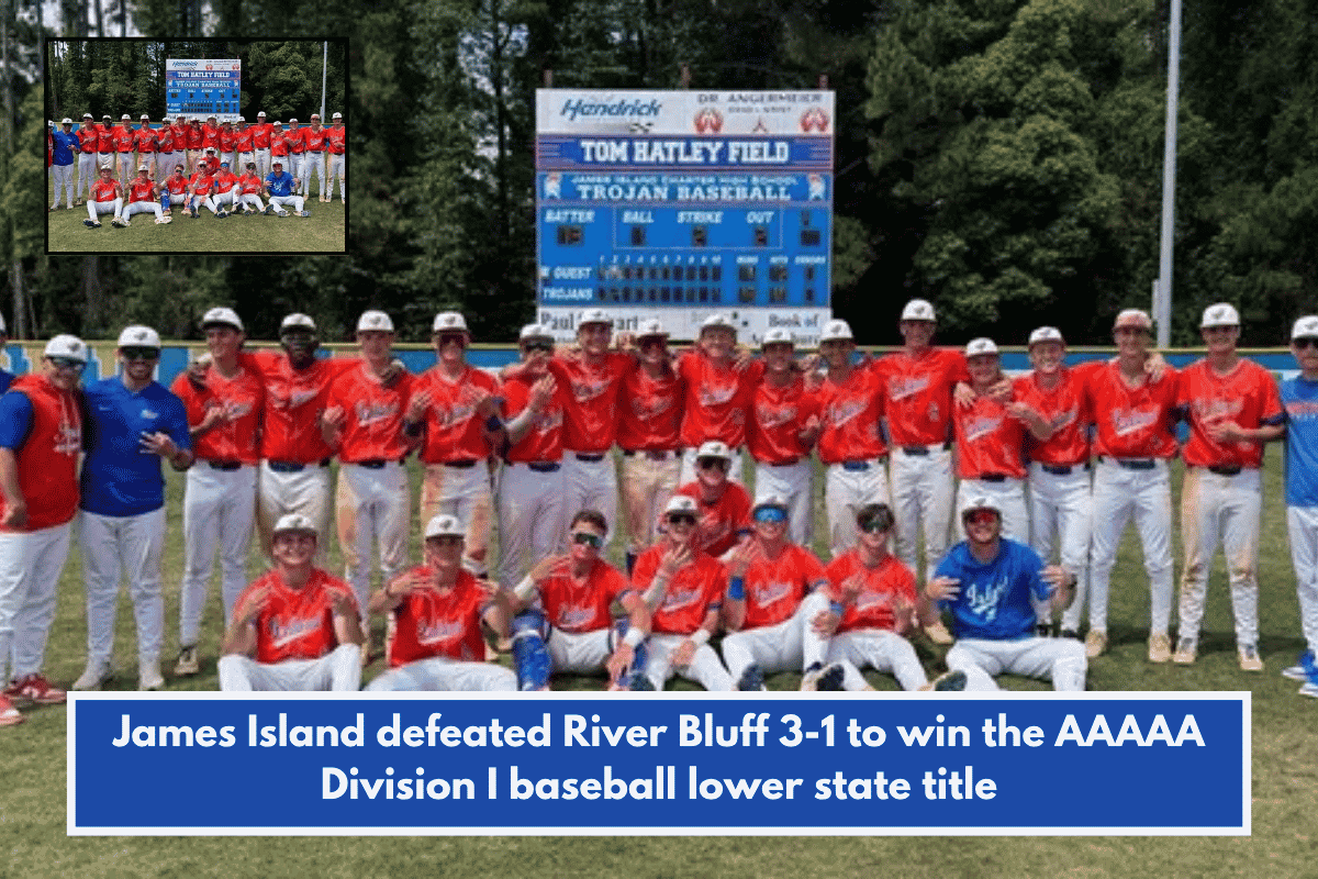 James Island defeated River Bluff 3-1 to win the AAAAA Division I baseball lower state title