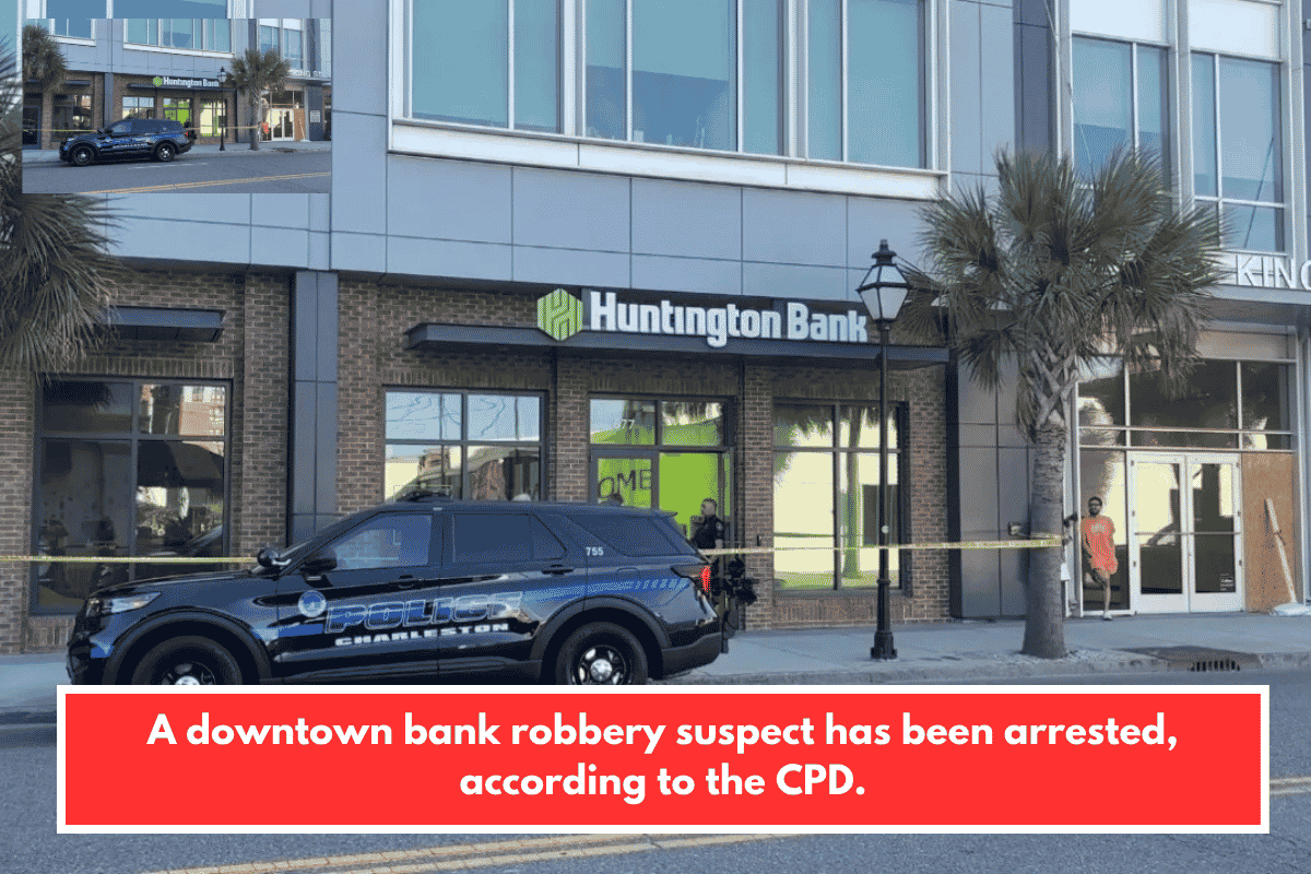 A downtown bank robbery suspect has been arrested, according to the CPD.