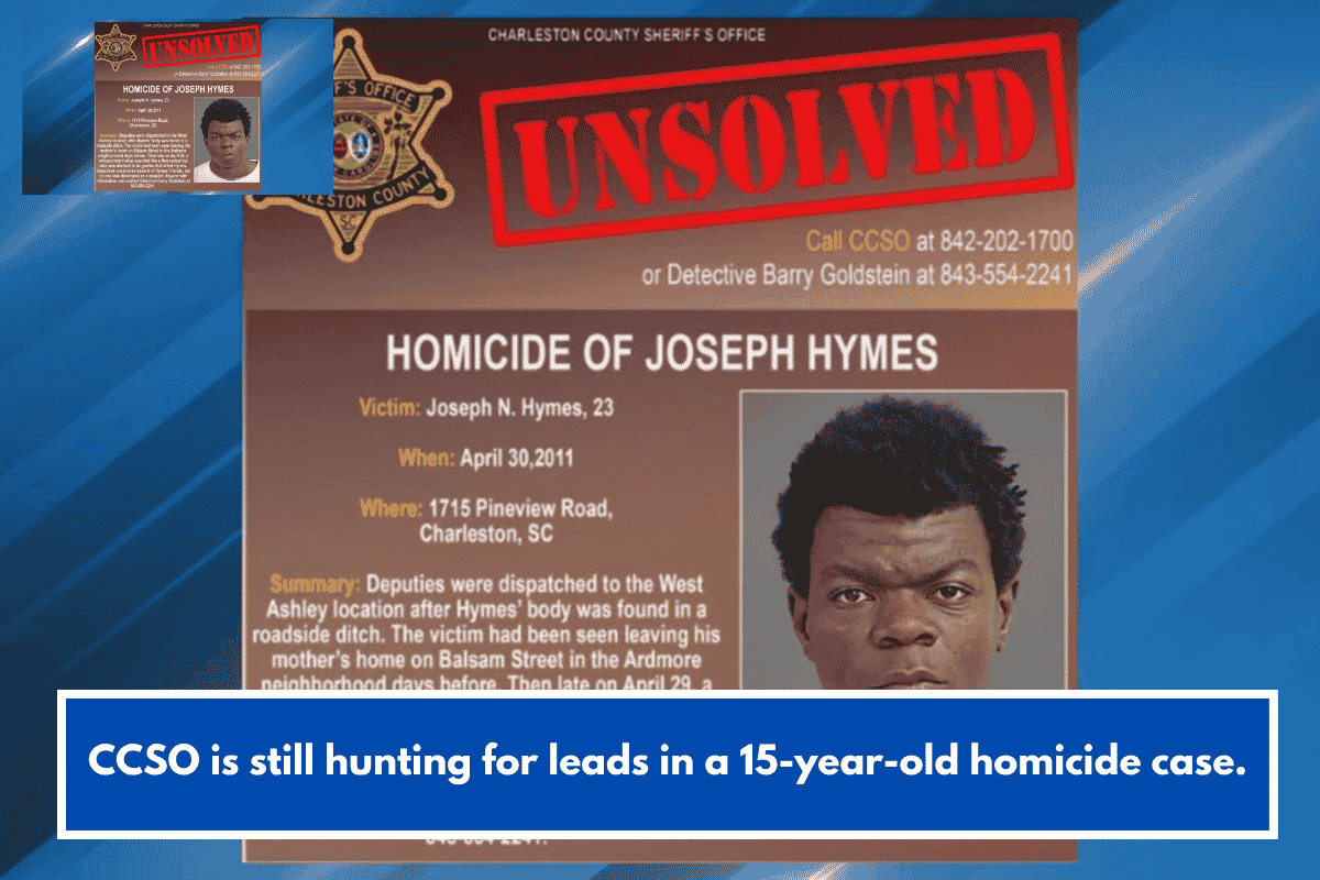 CCSO is still hunting for leads in a 15-year-old homicide case.