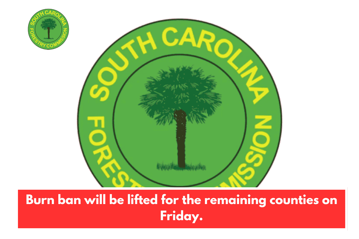 Burn ban will be lifted for the remaining counties on Friday.