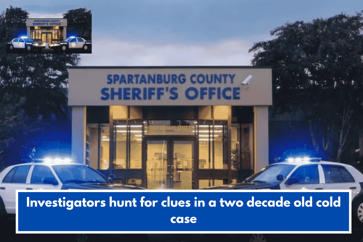 Investigators hunt for clues in a two decade old cold case