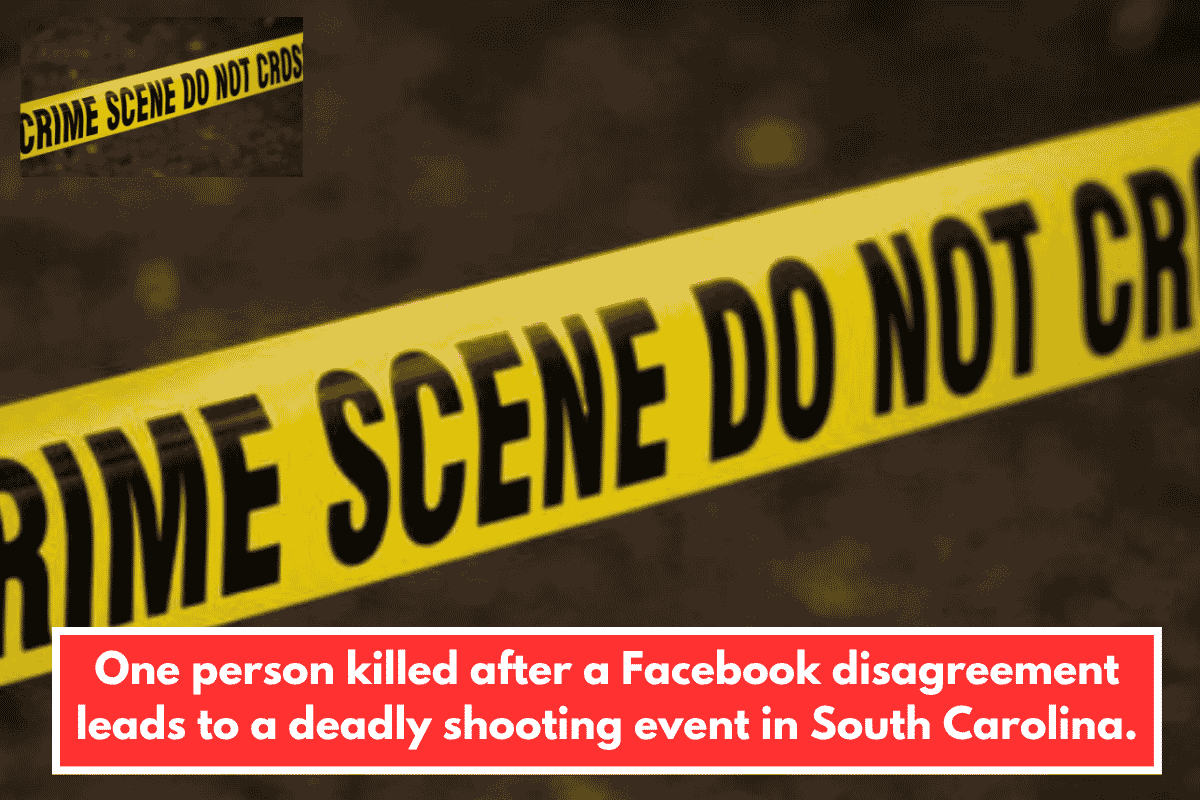 One person killed after a Facebook disagreement leads to a deadly shooting event in South Carolina.