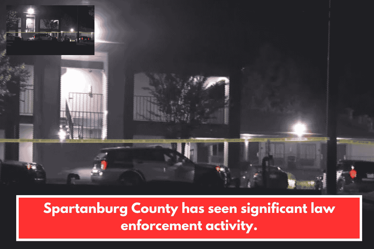 Spartanburg County has seen significant law enforcement activity.