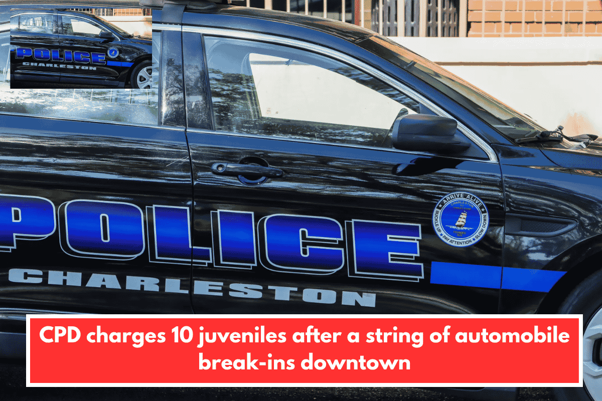CPD charges 10 juveniles after a string of automobile break-ins downtown